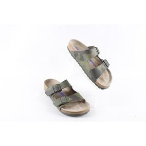 Birkenstock Women's Arizona Soft Footbed Sandals Camo Pattern 36 EU Women's 5 US